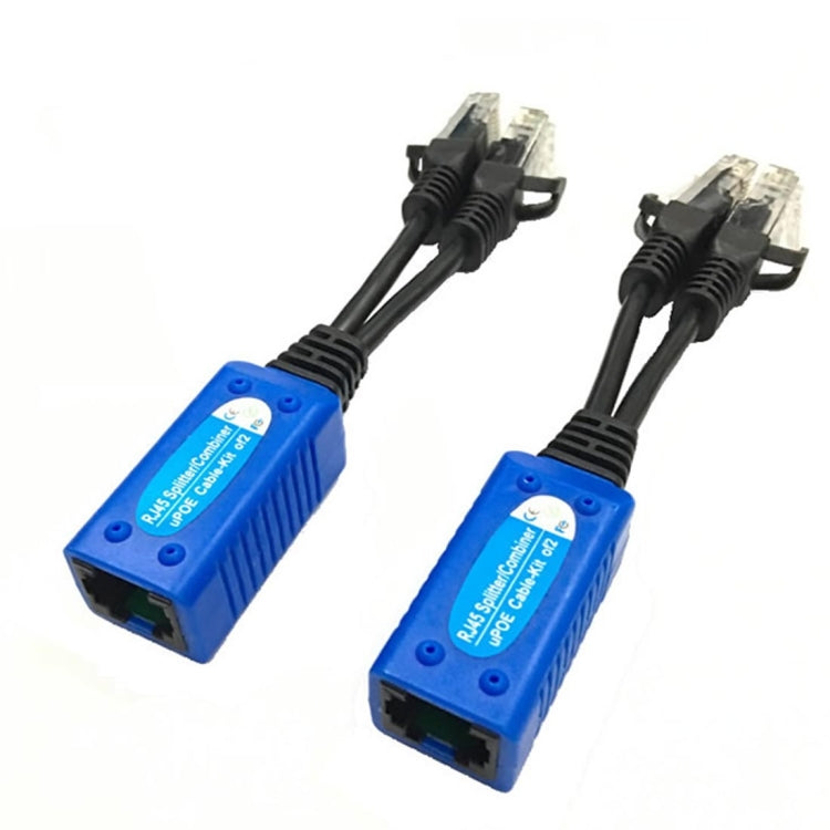 2 PCS Anpwoo UPOE01 Spliceable 2 in 1 POE (Power + Ethernet) Passive Twisted Transceiver, UPOE01 2 PCS Anpwoo UPOE01 Spliceable 2 in 1 POE (Power + Ethernet) Passive Twisted Transceiver, UPOE01